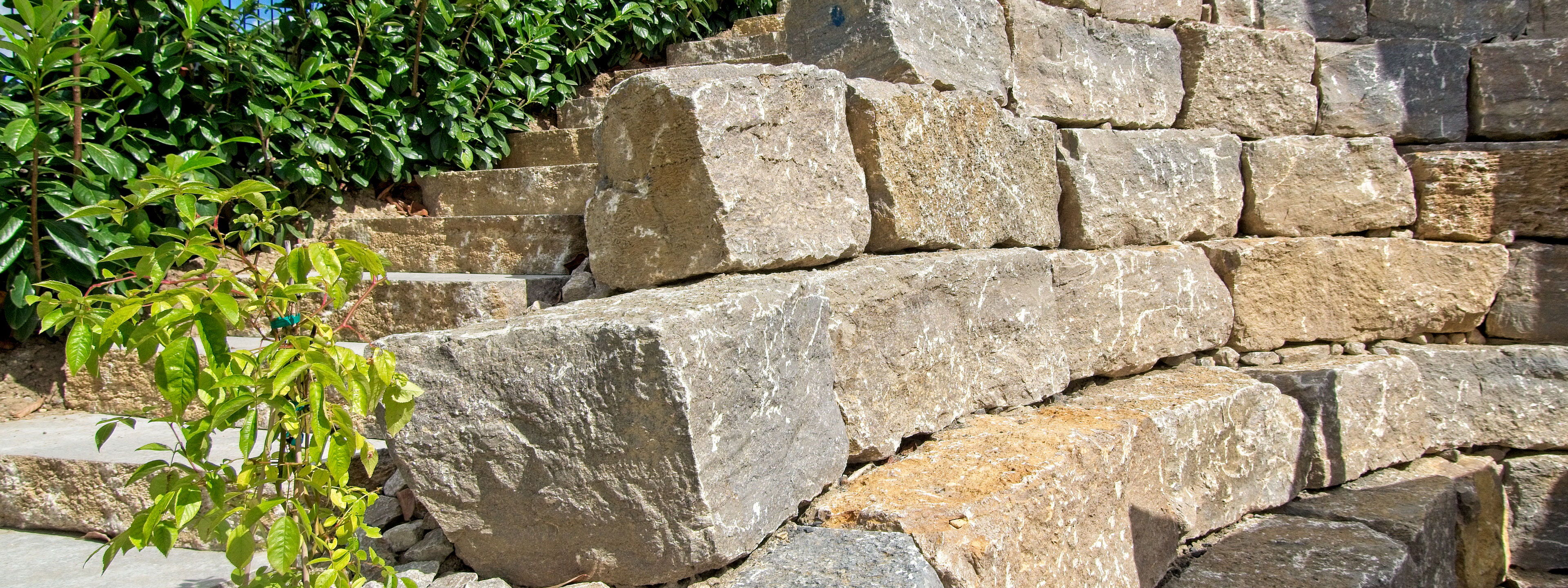 Mauern und Treppenanlagen Gartenbau Sebastian Laub      