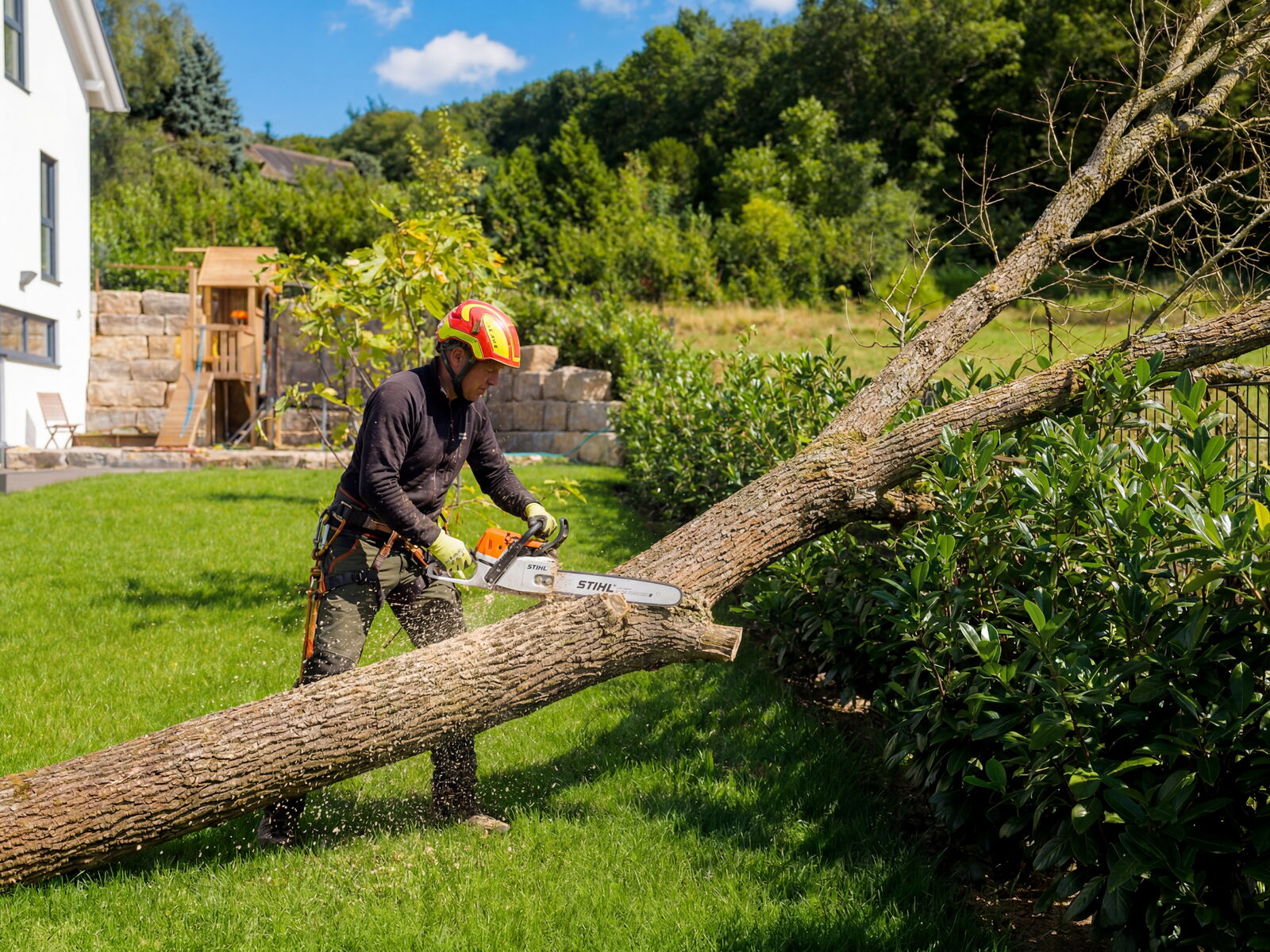 Baumfällung Gartenbau Sebastian Laub      